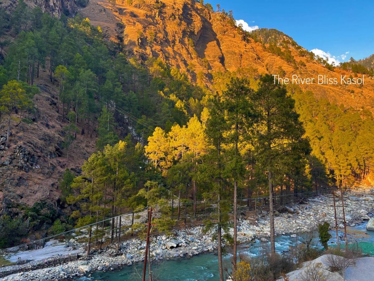Hotel Mid Orchard Kasol L River Side -Pure Veg Hotel Bagian luar foto