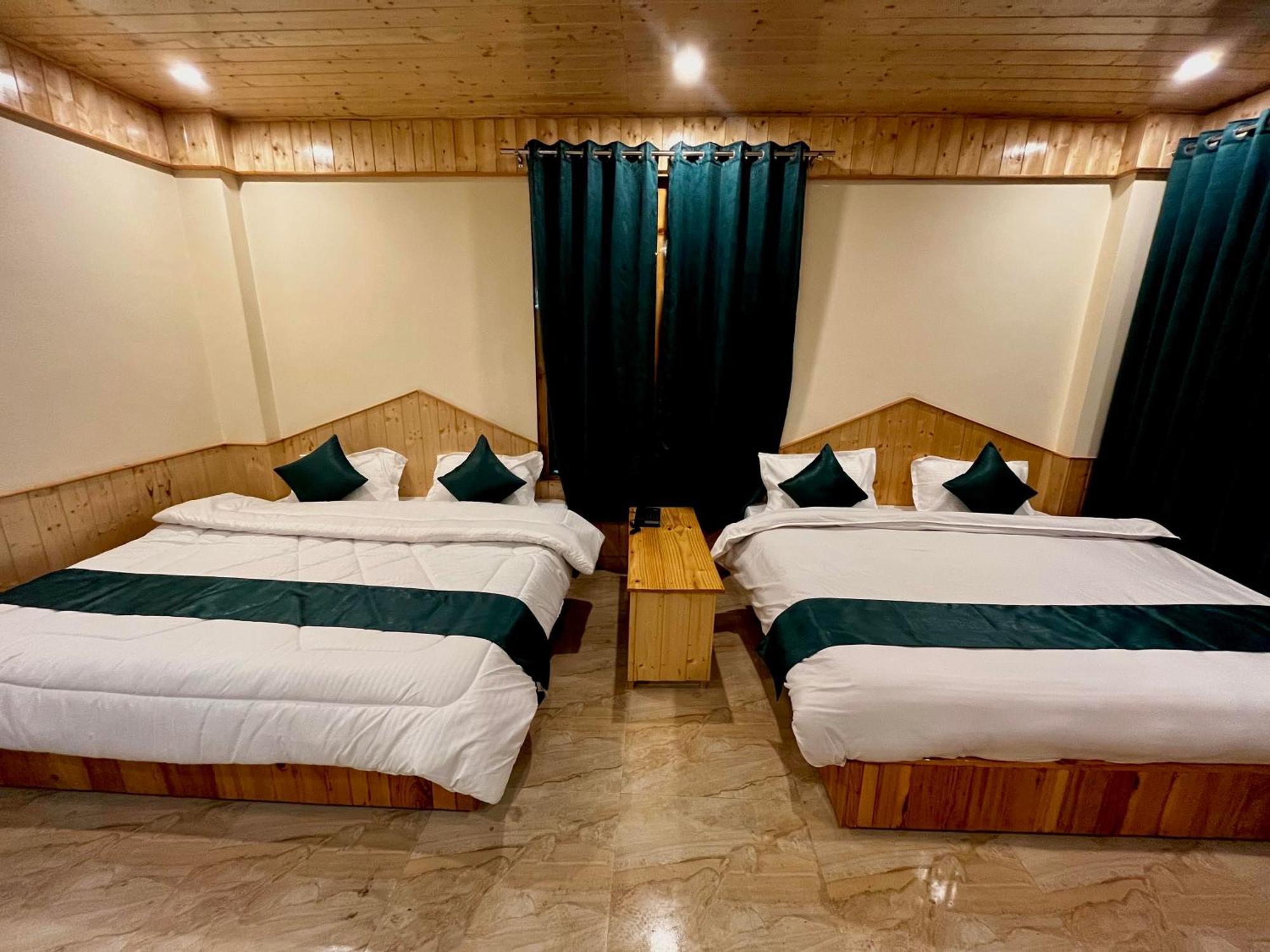 Hotel Mid Orchard Kasol L River Side -Pure Veg Hotel Bagian luar foto