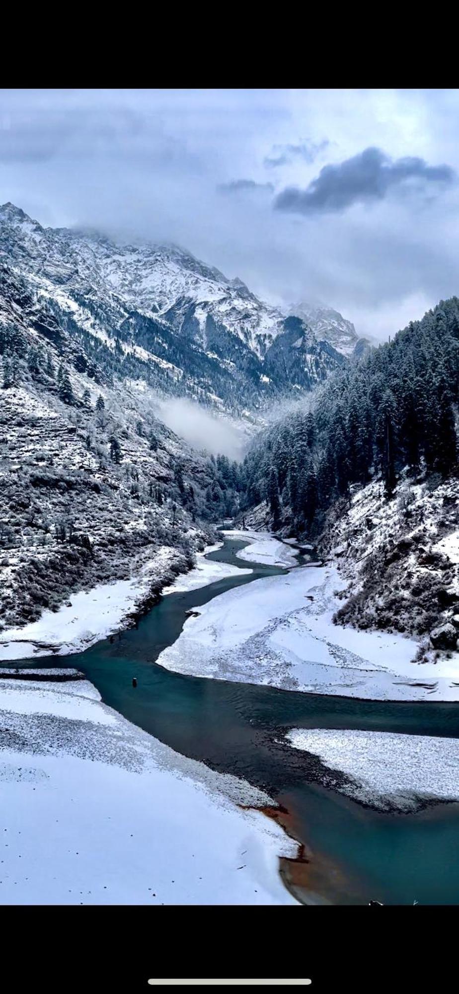 Hotel Mid Orchard Kasol L River Side -Pure Veg Hotel Bagian luar foto
